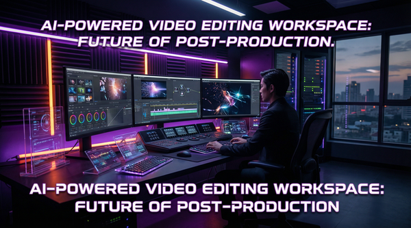 落地窗前AI视频剪辑教程