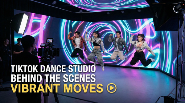 落地窗前舞蹈短视频